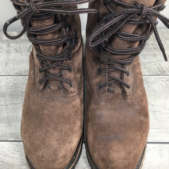 SympaTex Men\'s Leather Hiking Hunting Work Insulated Soft Toe Boots Size 9.5 main image 6